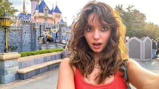 i went to disneyland alone....