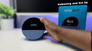 Amazon Echo Spot Unboxing and Quick Setup (2024 Model)