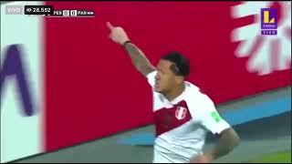 gol de lapadula Perú vs Paraguay que lo mete a Qatar 2022