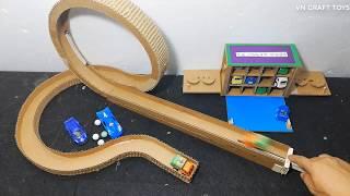 How to make Marble Machine - Cardboard Toy