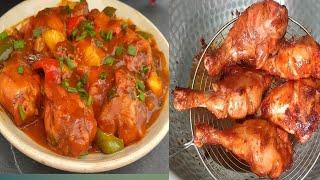 Chilli Chicken Leg Piece/HowTo Make  Leg Piece Chilli Chicken Recipe @mahirasCooking140