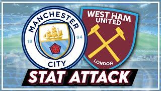 MAN CITY v WEST HAM - STAT ATTACK | PREMIER LEAGUE