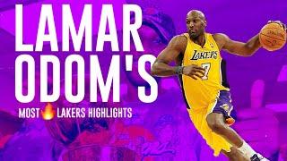 Lamar Odom's Most Lakers Highlights