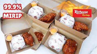 99.9% MIRIP ASLINYA! RESEP FIRE CHICKEN ALA RICHEESE ANTI GAGAL COCOK UNTUK IDE JUALAN!