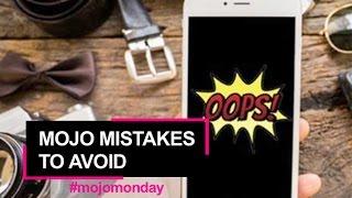 Mobile journalism mistakes to avoid