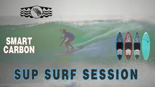 Robert, Tyler and Cesar SUP Surfing the North Shore with Blue  Planet SMART Carbon boards