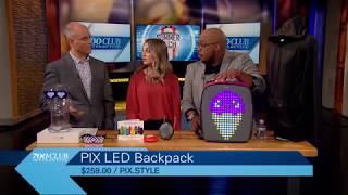 Pix LED Backpack Technology Demo | Caleb Kinchlow