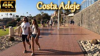 TENERIFE | Around Torviscas & Fañabé Beaches [How it looks in December 2021? ] | Walking Tour [4K]