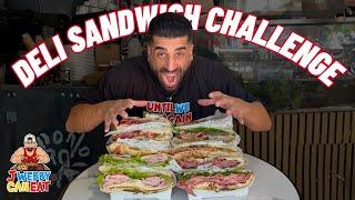 "NO WAY HE'LL EAT EVERYTHING - DELI SANDWICH CHALLENGE - CAFFE AL LAGO - GUNGAHLIN, ACT