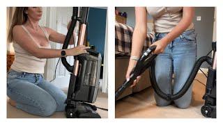 Daily Vacuuming - Vacuum The Bedroom With Me - Shark Upright Vacuum - Crevice and Edge Vacuuming