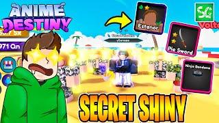 FIZ MEU PRIMEIRO SECRET SHINY DO EVENTO E MELHOREI MINHA CONTA 100X NO ANIME DESTINY!