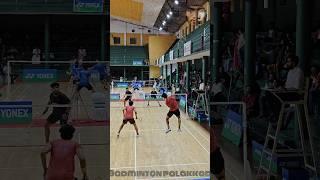 Nail Biting Rally #badminton #badmintonlovers #badmintonhighlights #shorts