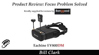 Review Update Focus: Eachine EV800DM FPV Goggles