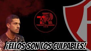ATLAS SE HUNDE MÁS EN EL COCIENTE | RESPARTEN CULPAS |  TRIBUNA ROJINEGRA EN VIVO