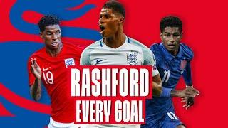 Every Marcus Rashford Goal for England   All Goals So Far | England