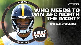 Harry Douglas explains why Russell Wilson and the Steelers need to win the AFC North  | First Take