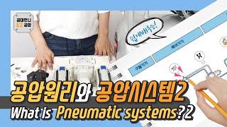 쉽게 배우는 공압 원리와 공압 시스템 2편 (애니메이션 | 자막)