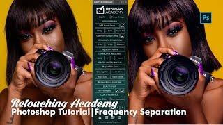 Retouching Academy - Beauty Retouch Panel - (Photoshop Frequency Separation Tutorial)