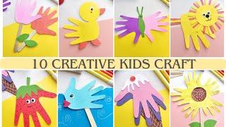 10 Creative and Easy Kids Craft | Fun Crafts for Kids | Handmeyd Treasures