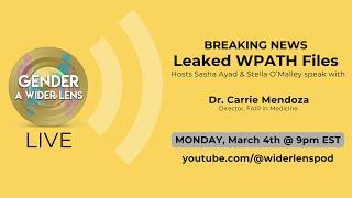 Leaked WPATH Files – Breaking News with Gender: A Wider Lens