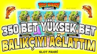 SLOT OYUNLARI | BİG BASS BONANZA KÜÇÜK KASA | 350 BETTEN ART ARDA GİRDİK KASA DOLDU TAŞTI BİG WİN