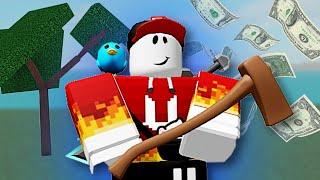 I Became a Lumberjack in Lumber Tycoon 2 Roblox