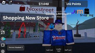 [Christmas Special] Shopping around at Bloxstreet new store (Jom Shopping 1) Roblox