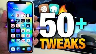 Top 50+ BEST TWEAKS - THEMES - WIDGETS From CYDIA/SILEO On iOS 12