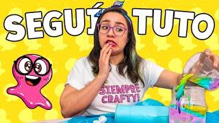 SEGUÍ un TUTORIAL de SUPER SLIME SAM  *Hice un desastre*  Craftingeek