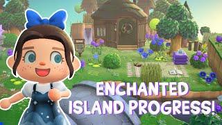 Making Progress on my Enchanted Forest Island!  | Animal Crossing New Horizons