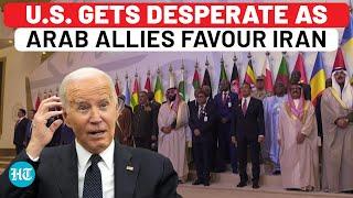 Iran Vs Israel: Desperate USA Trying To 'Buy' Arab Support? Biden's Huge U-Turn On Saudi Weapon Ban