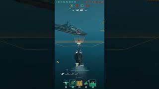 Sub vs Sub around sinking BB #worldofwarships