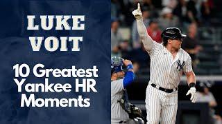 Luke Voit 10 Greatest Yankee Home Run Moments