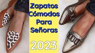 CALZADO COMODO Y ELEGANTE DE MODA 2023/24 PARA SEÑORAS DE 50+/ZAPATOS DE MODA 2024