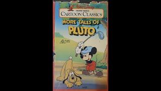 More Tales of Pluto Australian VHS Opening (Disney) 1988