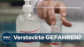 GESUNDHEITLICHE GEFAHREN: Umweltinstitut warnt vor zu viel Desinfektionsmitteln