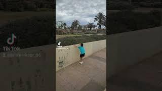 parkour en 2 muros en Almería, cabo de gata