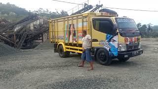 PERDANA MUAT BATU TRUK JATI JAYA SUKABUMI