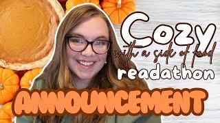 COZY WITH A SIDE OF FOOD | readathon announcement