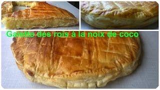 Galette des rois à la noix de coco