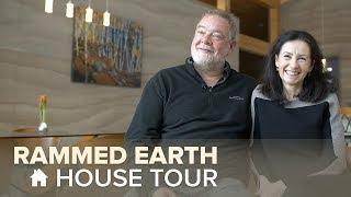 Sustainable Rammed Earth House Tour