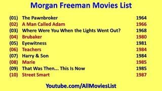 Morgan Freeman Movies List