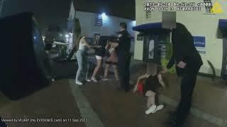 Body-cam video shows wedding party brawl