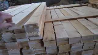 Birch lumbers - small birch boards for beds