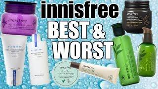 BEST & WORST INNISFREE PRODUCTS || SKINCARE & MAKEUP RECOMMENDATIONS