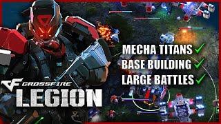 Checking out a New Warhammer-Like Sci-Fi RTS | Cross Fire: Legion Gameplay