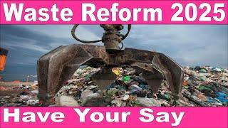 Waste Exemption Reform 2025 Have Your Say