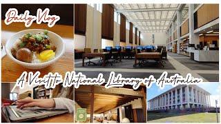 A Visit to National Library of Australia | Life As An International Student | 马来西亚留学生Vlog