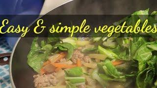 Ep221 Easy & Simple Vegetables Recipe @nep-dred