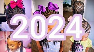 2024 Cute Cornrow and Braids Hairstyle Ideas For Toddlers & Little Girls | Easy Little Girls Braids